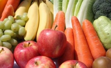 Fruits and Green Vegetables