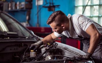 Diesel repair shop