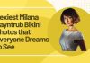 Milana Vayntrub Bikini, Bathing Suit Photos that Everyone Dreams to See
