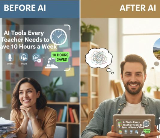 10 AI Tools Every Teacher Needs to Save 10 Hours a Week