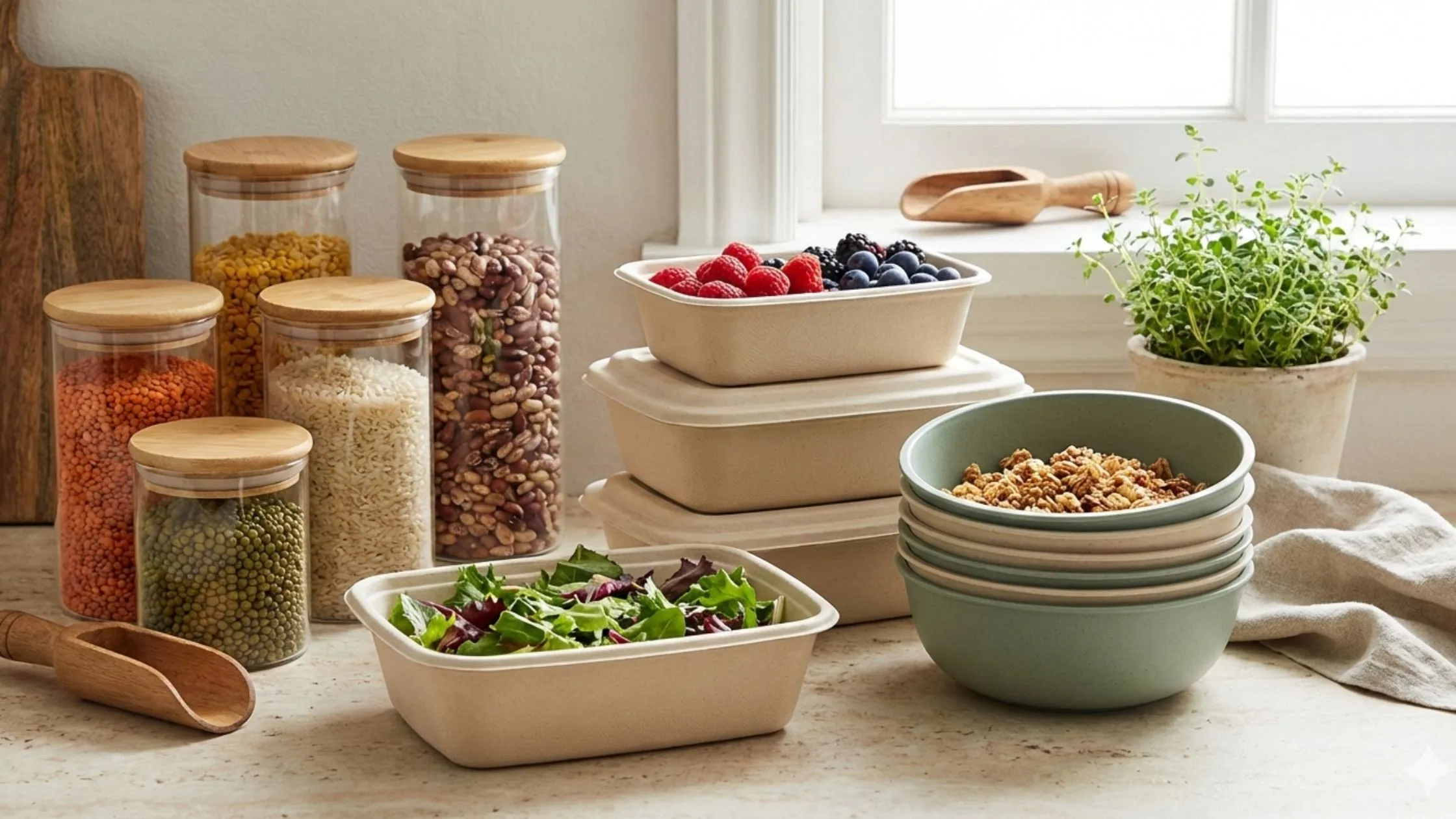 Helpful Guide to Biodegradable Kitchen Storage Containers