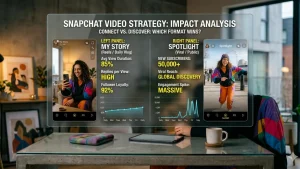 Snapchat Real vs Spotlight