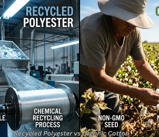 Recycled Polyester vs Organic Cotton
