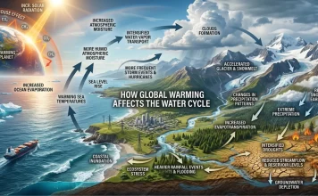 How Does Global Warming Affect the Water Cycle Diagram