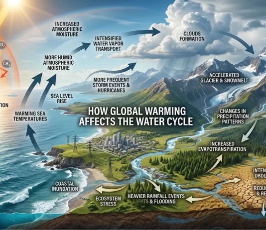 How Does Global Warming Affect the Water Cycle Diagram How Does Global Warming Affect the Water Cycle Diagram