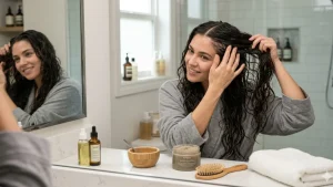 scalp exfoliation routine for healthy hair