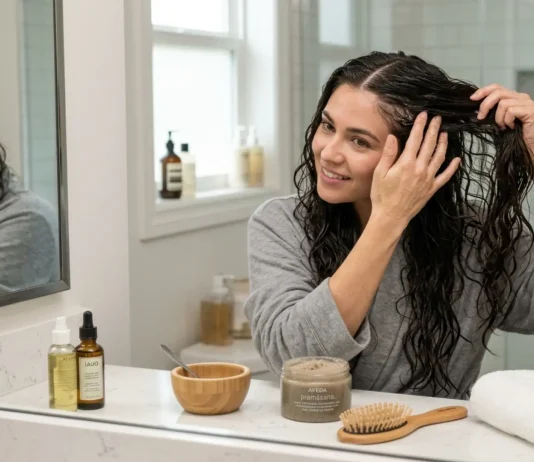 scalp exfoliation routine for healthy hair